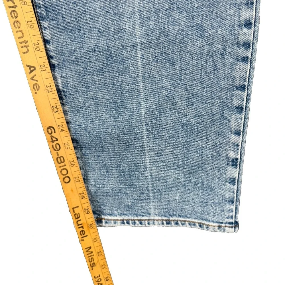 Talbots Womens High Waist Straight Leg Jeans 16 Relaxed Mom Denim‎ Normcore NWT